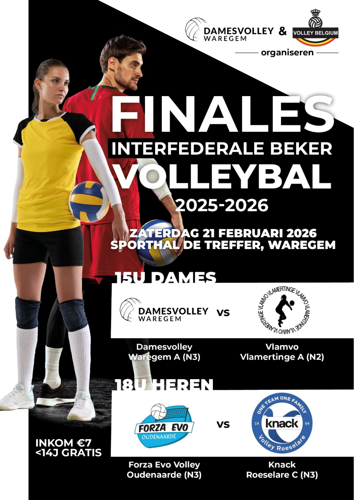 Finale Interfederale Beker Volleybal