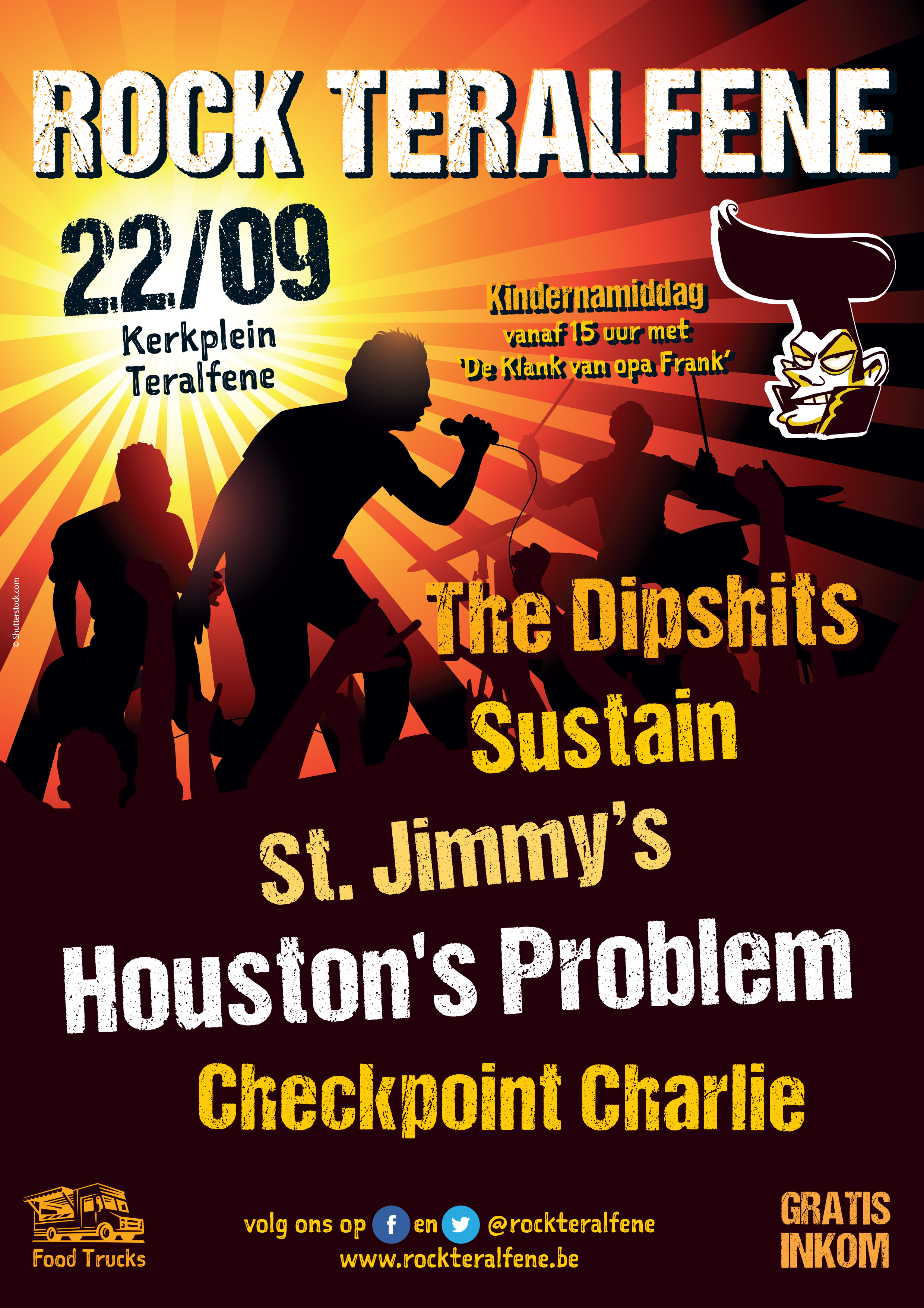 Affiche Rock Teralfene 2018