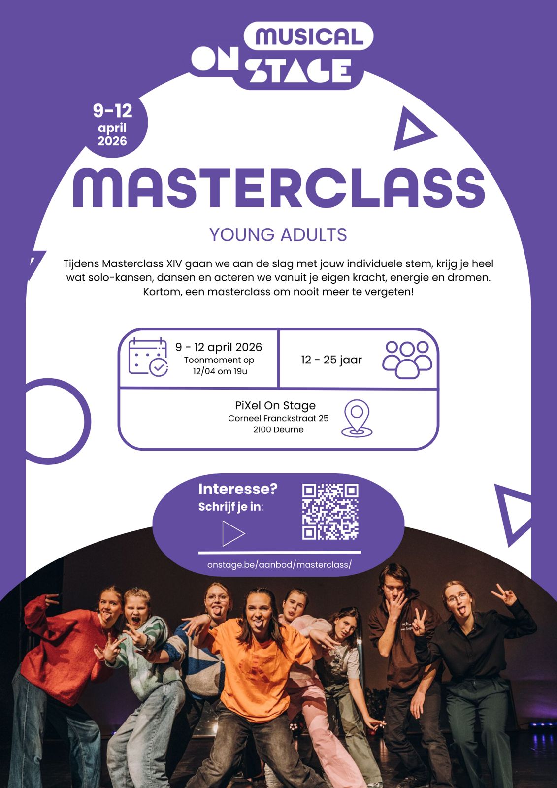 Masterclass XIV MusicalOnStage Young Adults