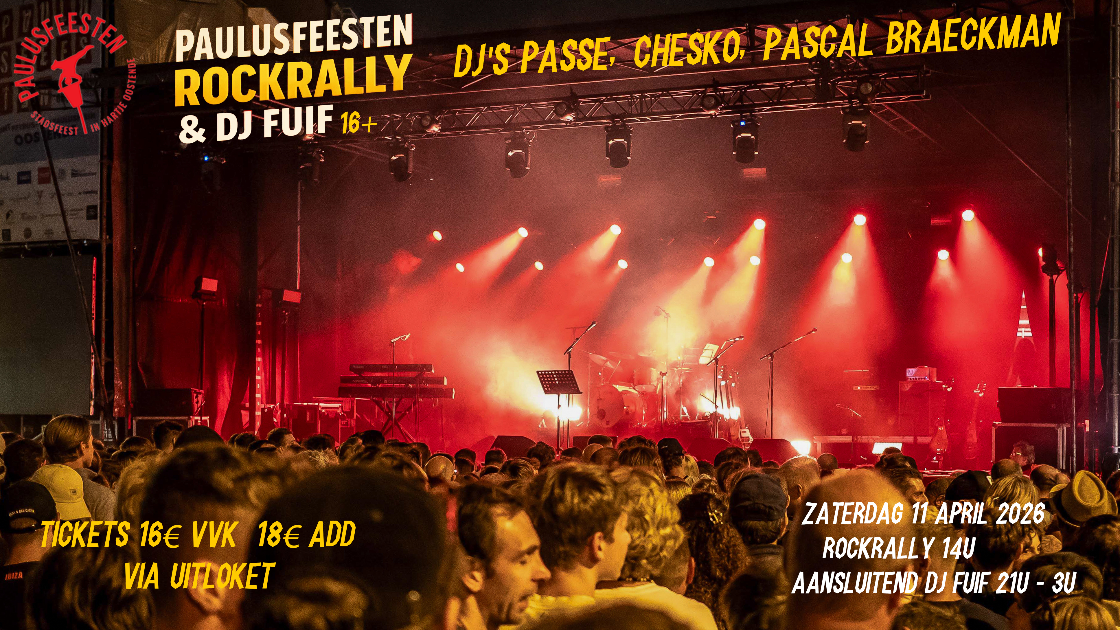 Rockrally en DJ fuif