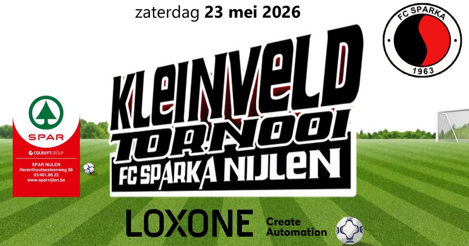 10e kleinveldtornooi FC Sparka Nijlen