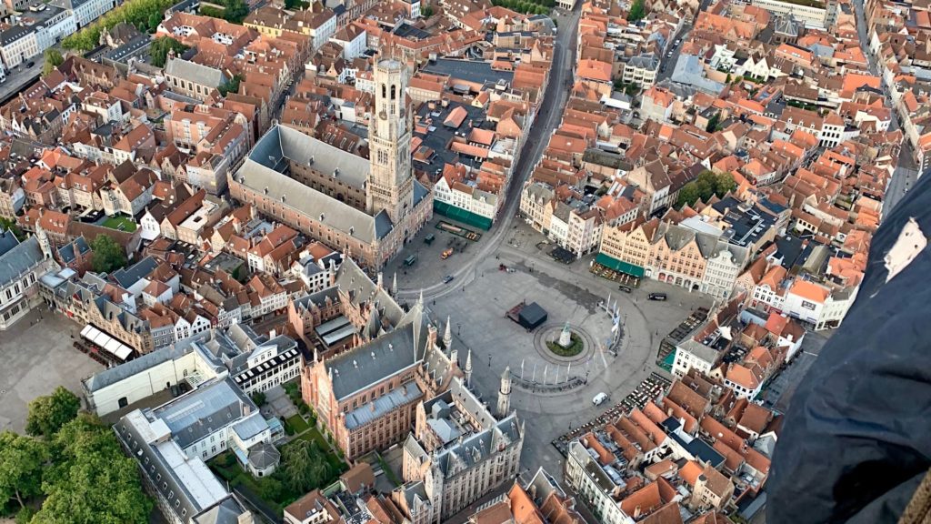 Ballonvaren over Brugge met Quality Ballooning