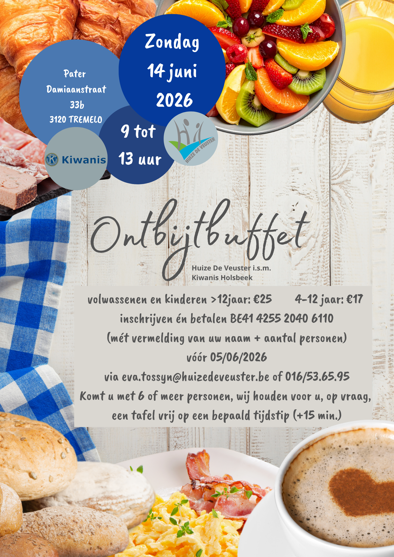 Ontbijtbuffet in Tremelo - UiTinVlaanderen