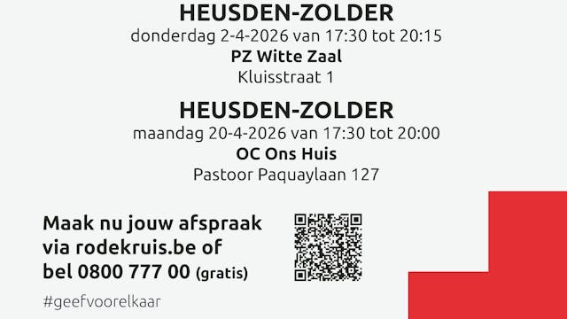 Bloedinzameling Bolderberg