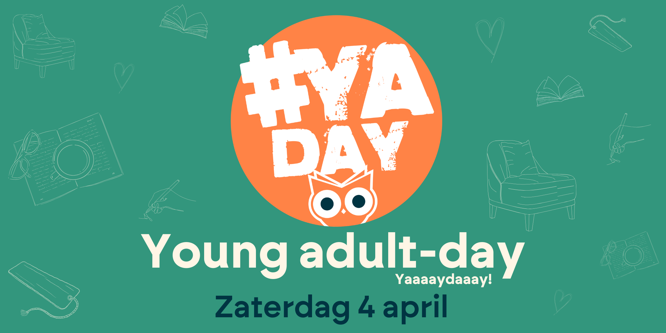 Eventbanner YA-Day 2026 | Zaterdag 4 april