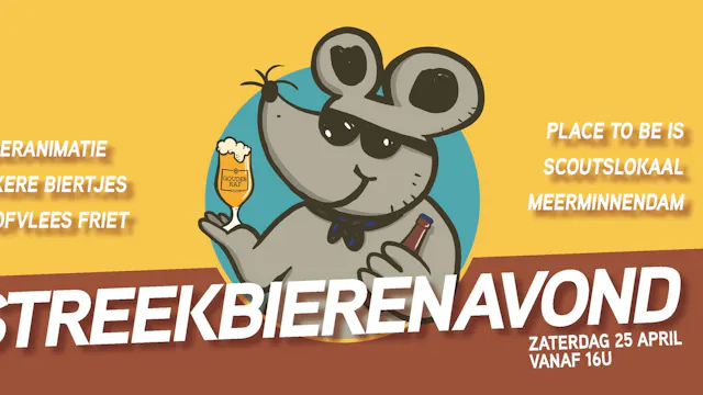 Streekbierenavond 2026 Banner