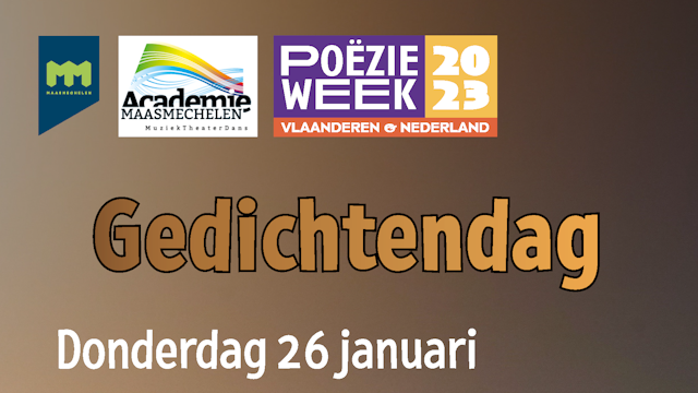 Flyer gedichtendag 23