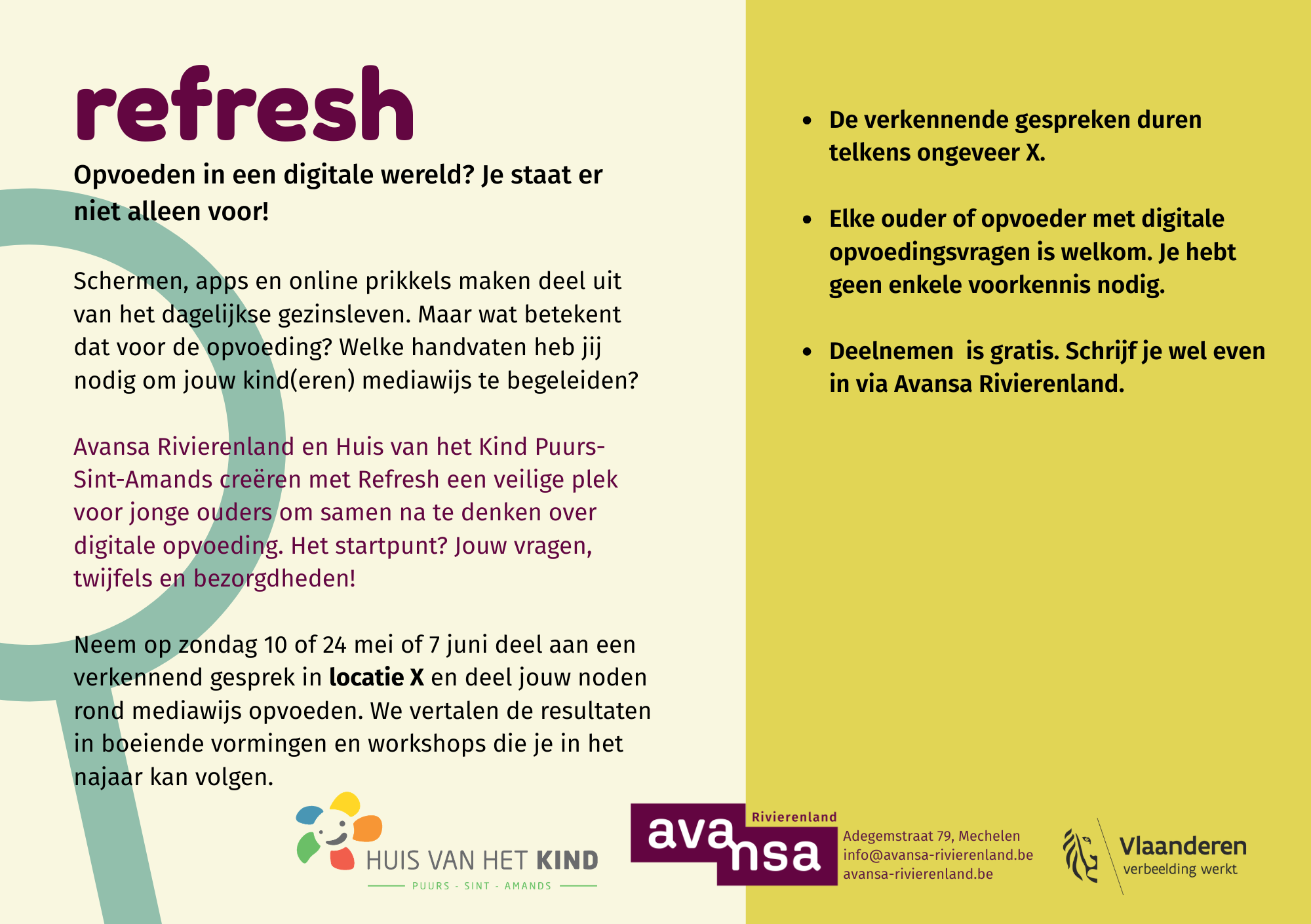Flyer Avansa
