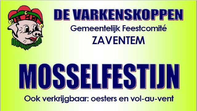 Affiche Mosselfestijn