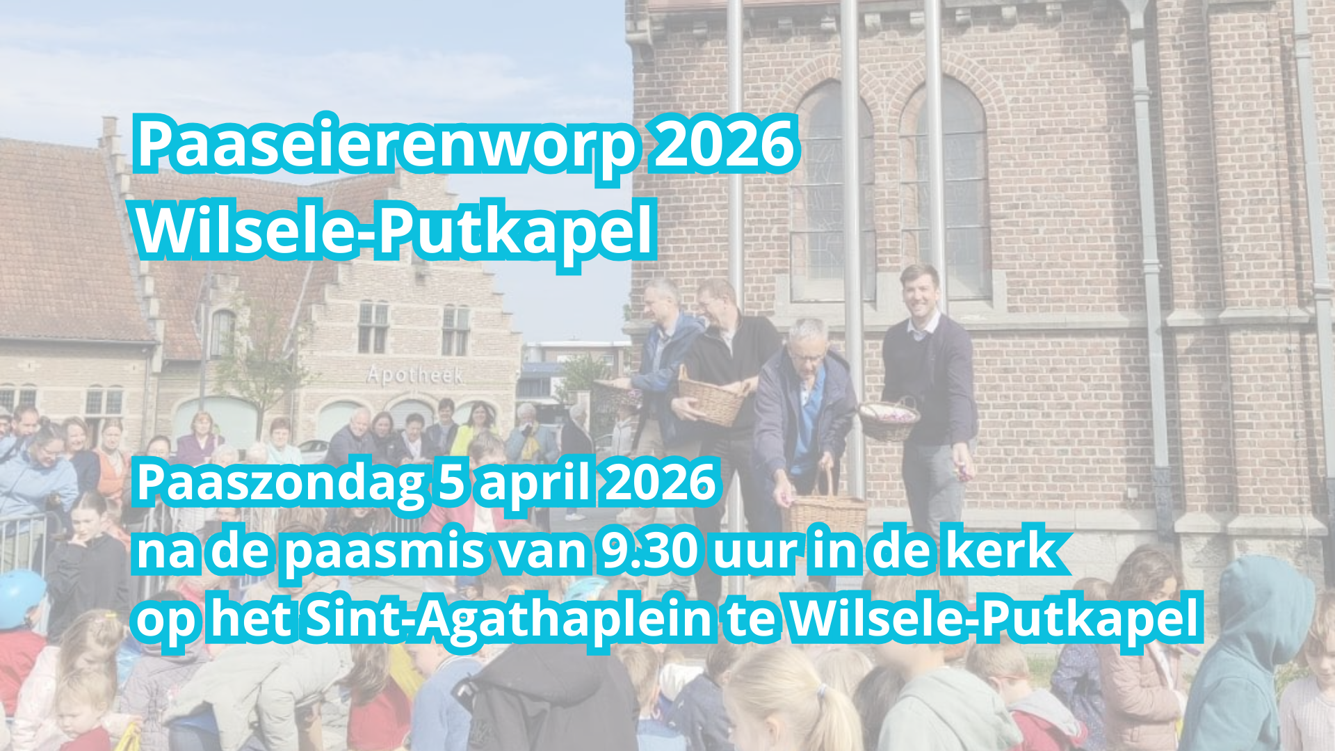 Paaseierenworp Wilsele-Putkapel 2026
