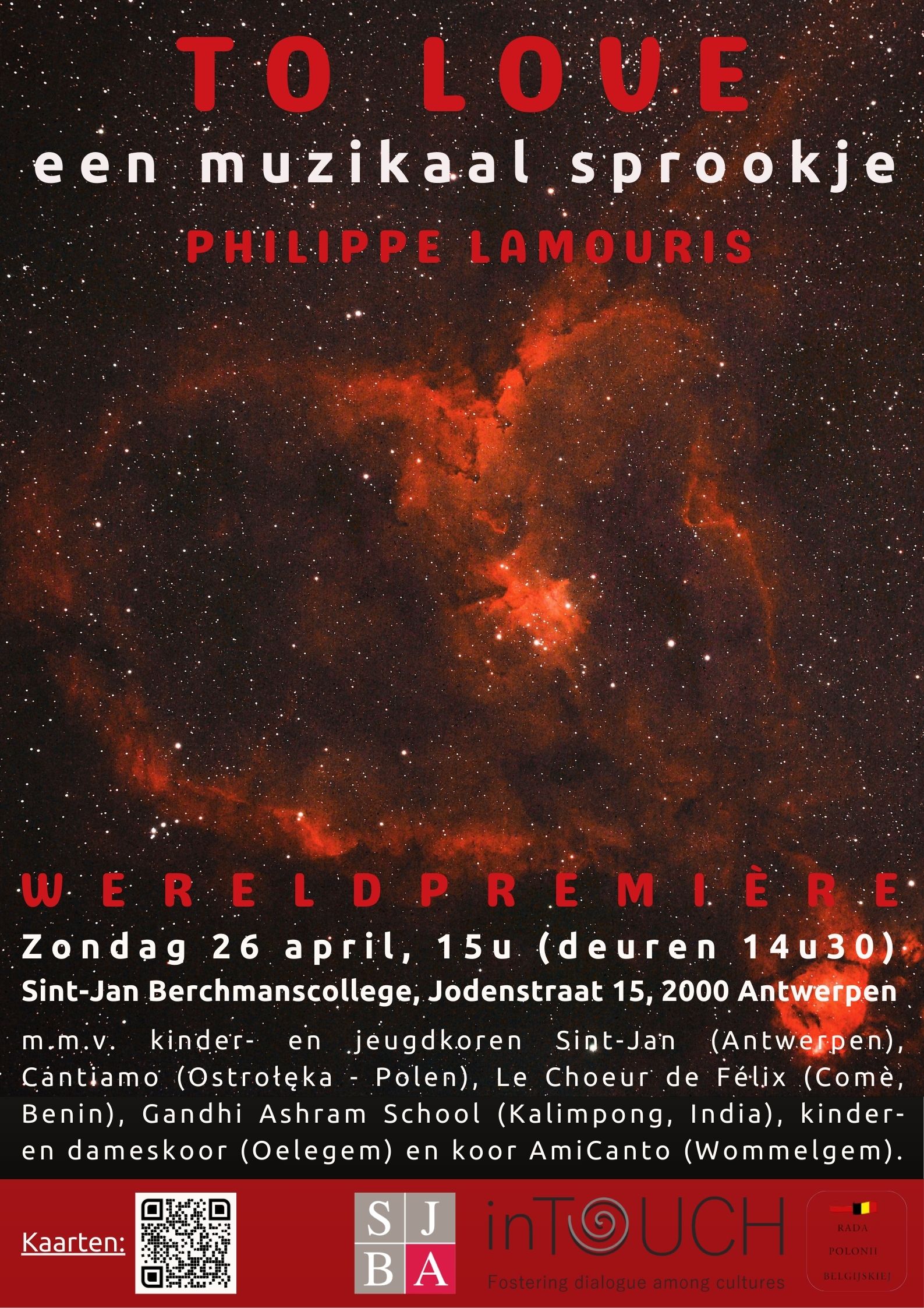 Affiche wereldcreatie 'To love'