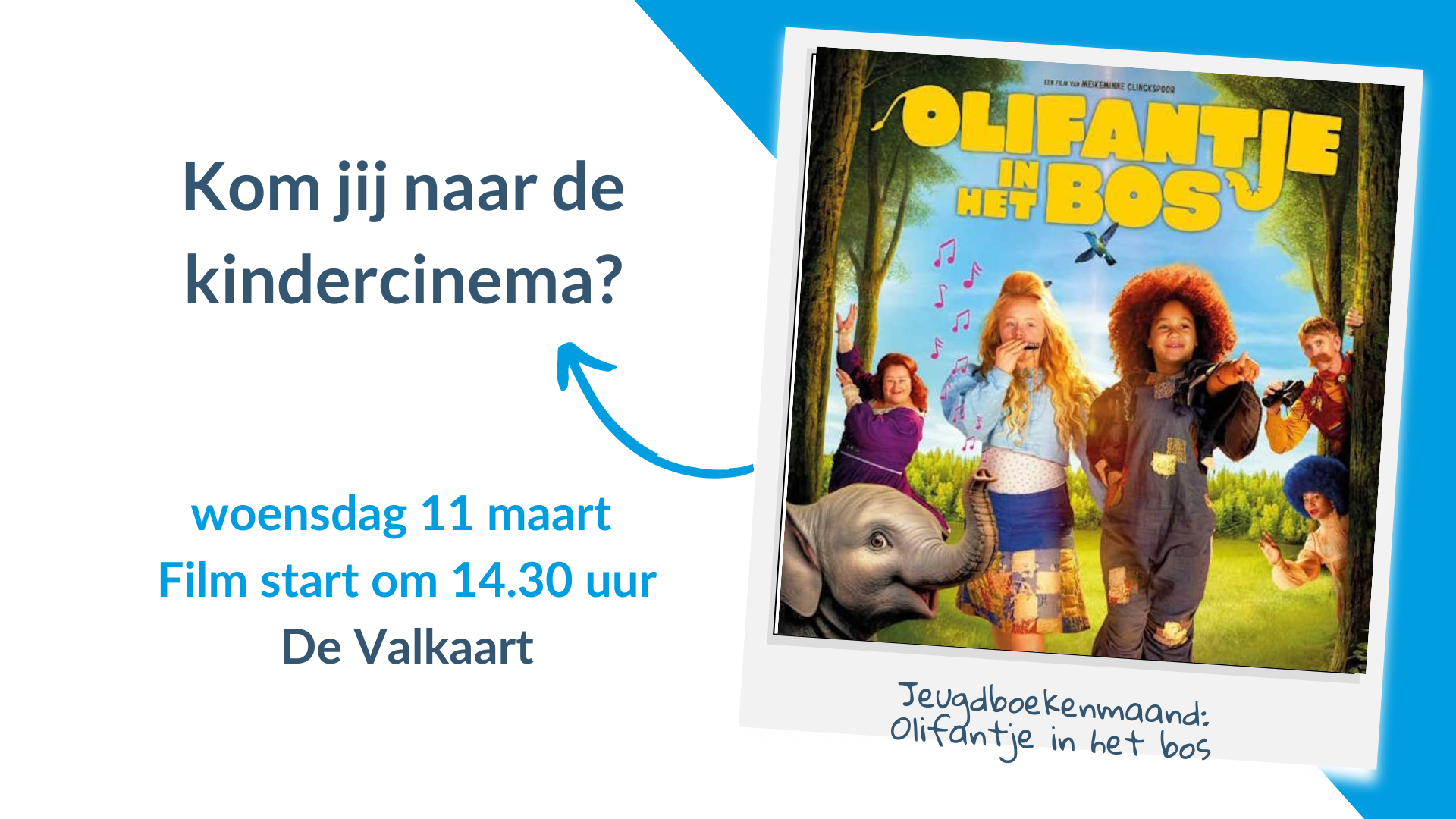 Kindercinema: Olifantje in het bos 