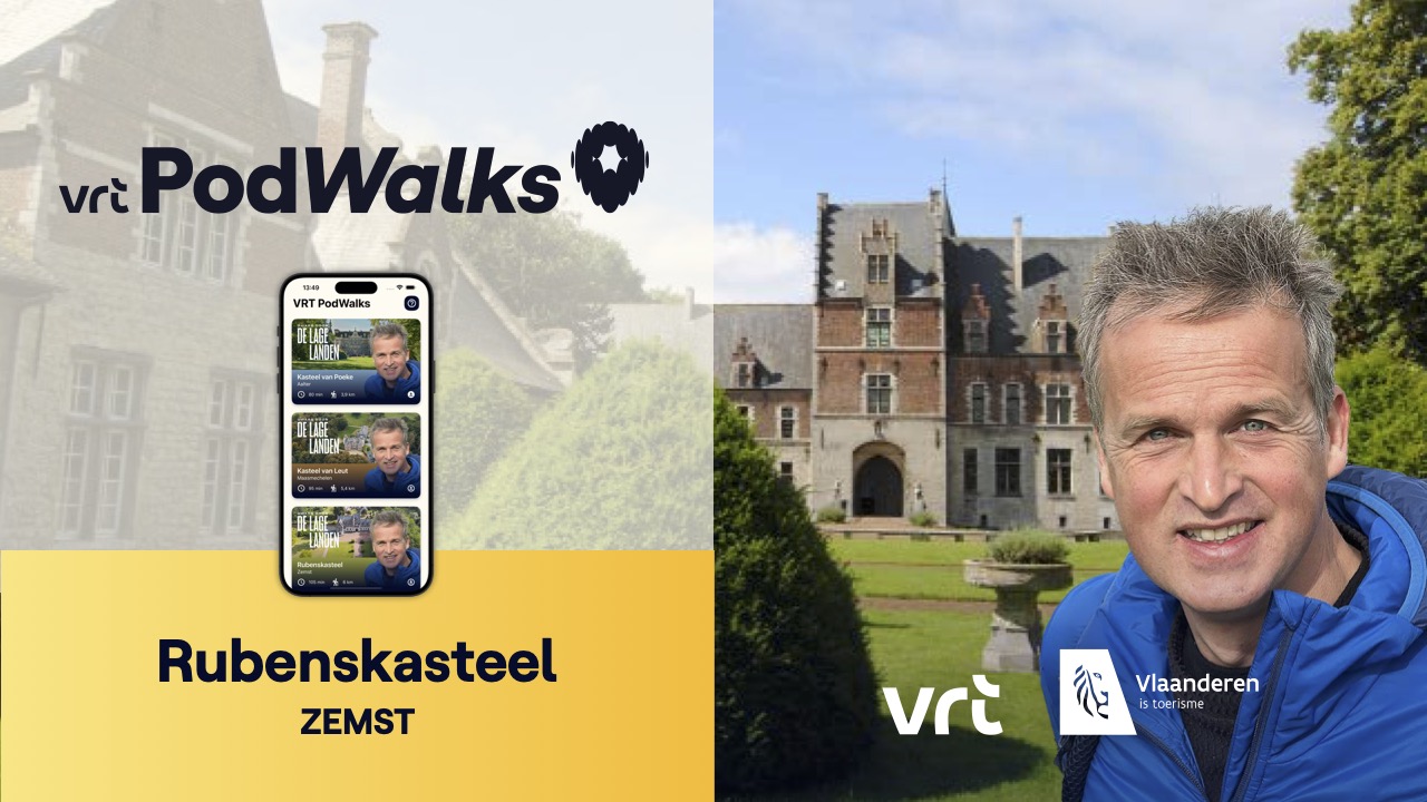 Arnout Hauben wijst je de weg en vertelt ondertussen boeiende verhalen over de plaatsen waar je langs wandelt.