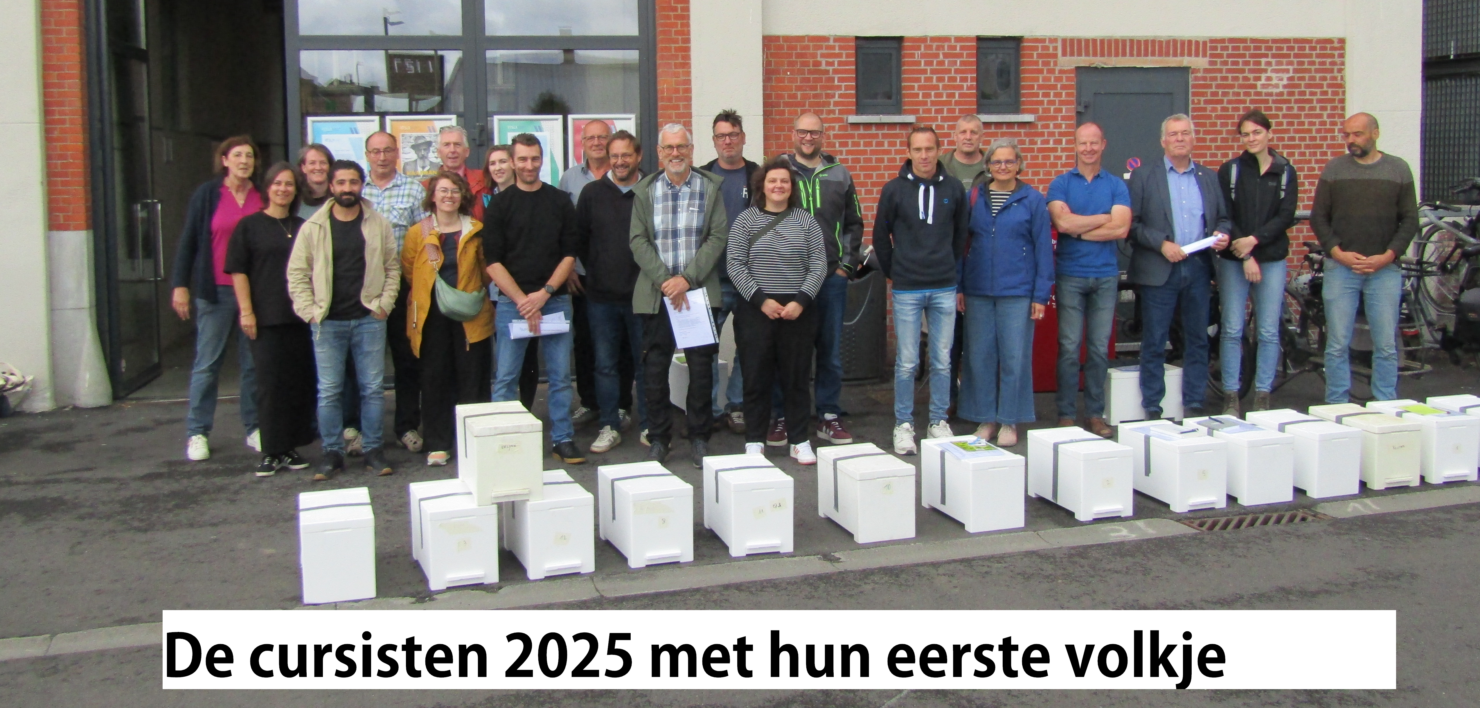 groepsfoto cursisten 