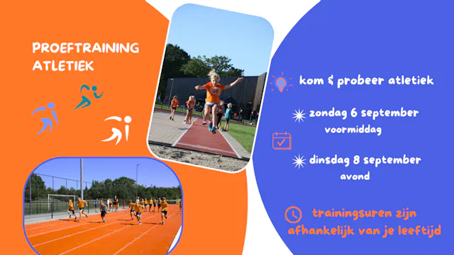 Proeftraining atletiek