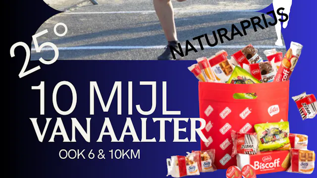 Flyer 10 mijl Aalter