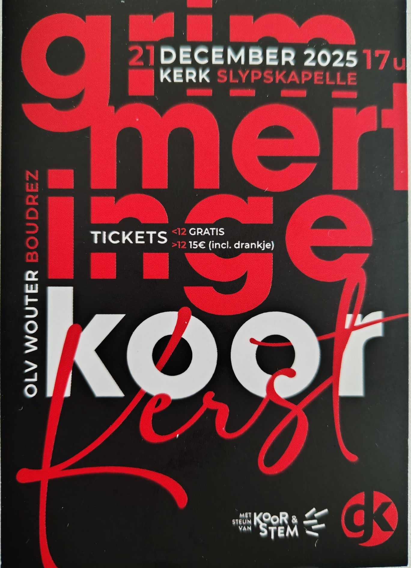 kerstconcert 21/12/2025