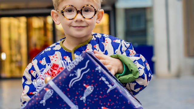 Feestelijk ingepakt in Oostende