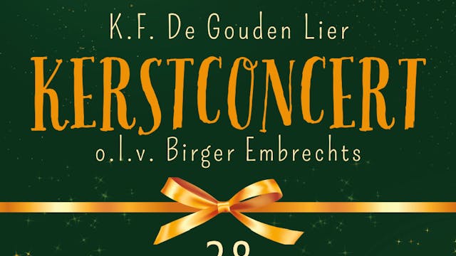Kerstconcert K.F. De Gouden Lier Beerzel