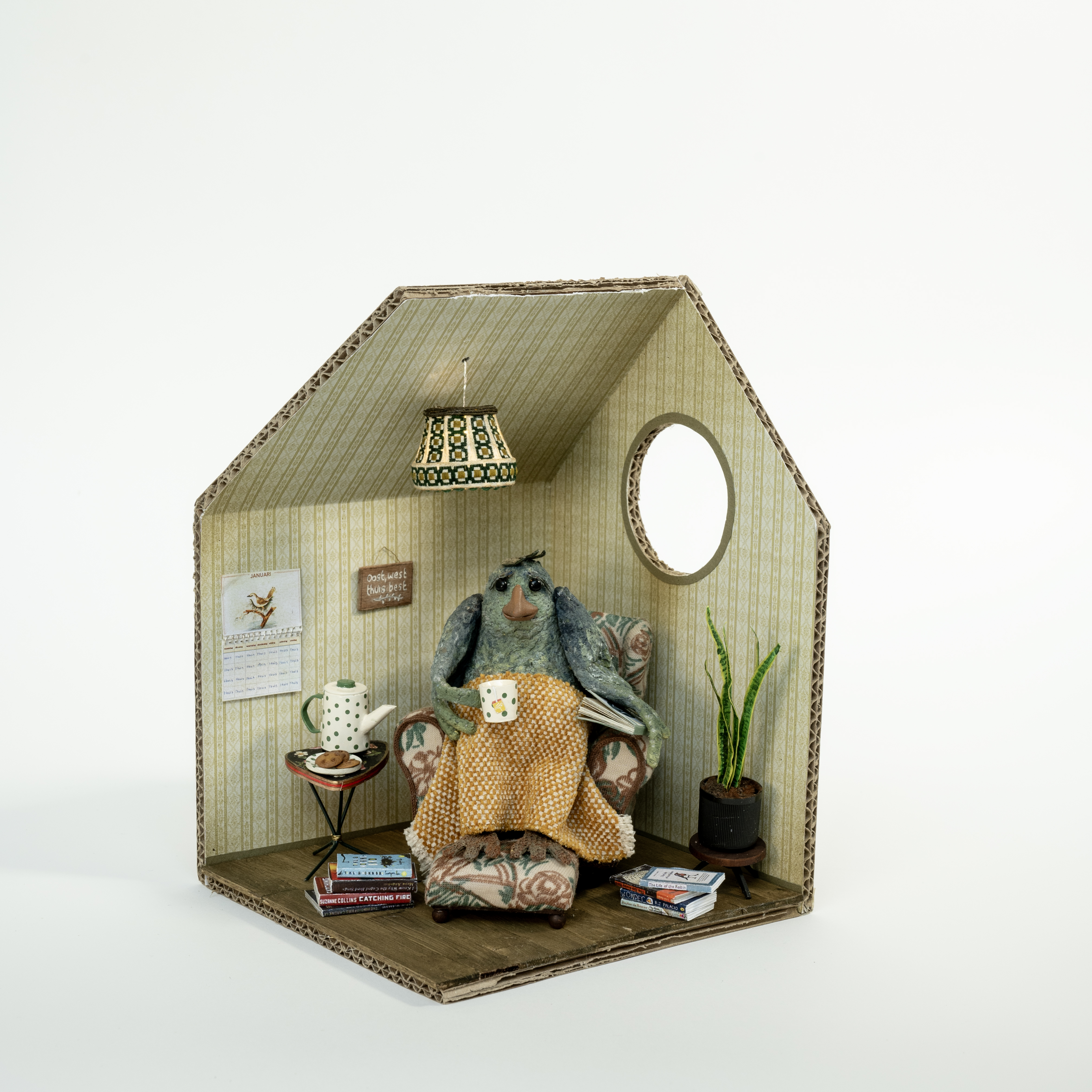 Een afbeelding uit het boek 'Albert de nestelaar'