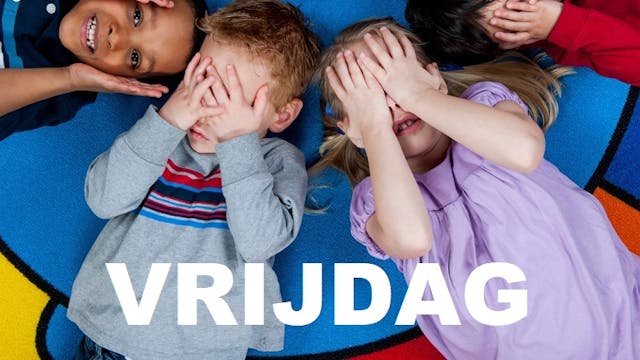 CREA-SPORTKAMP KLEUTERS VRIJDAG