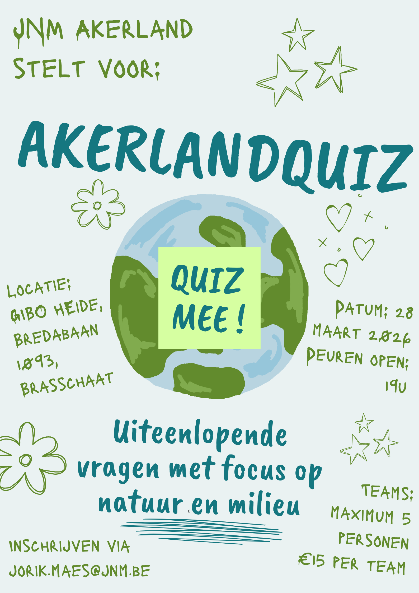 Poster : Akerlandquiz