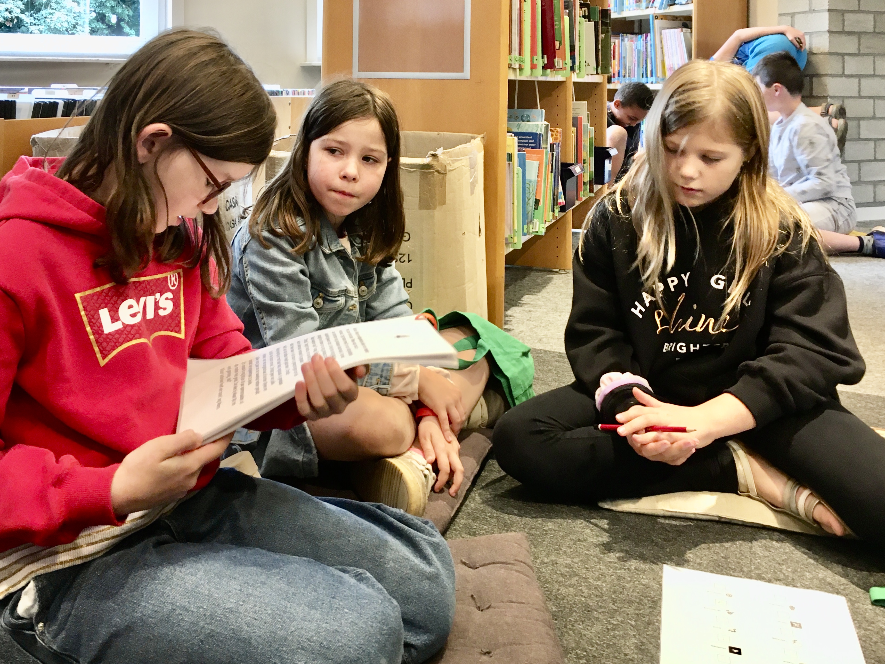 klasbezoek bib Eeklo