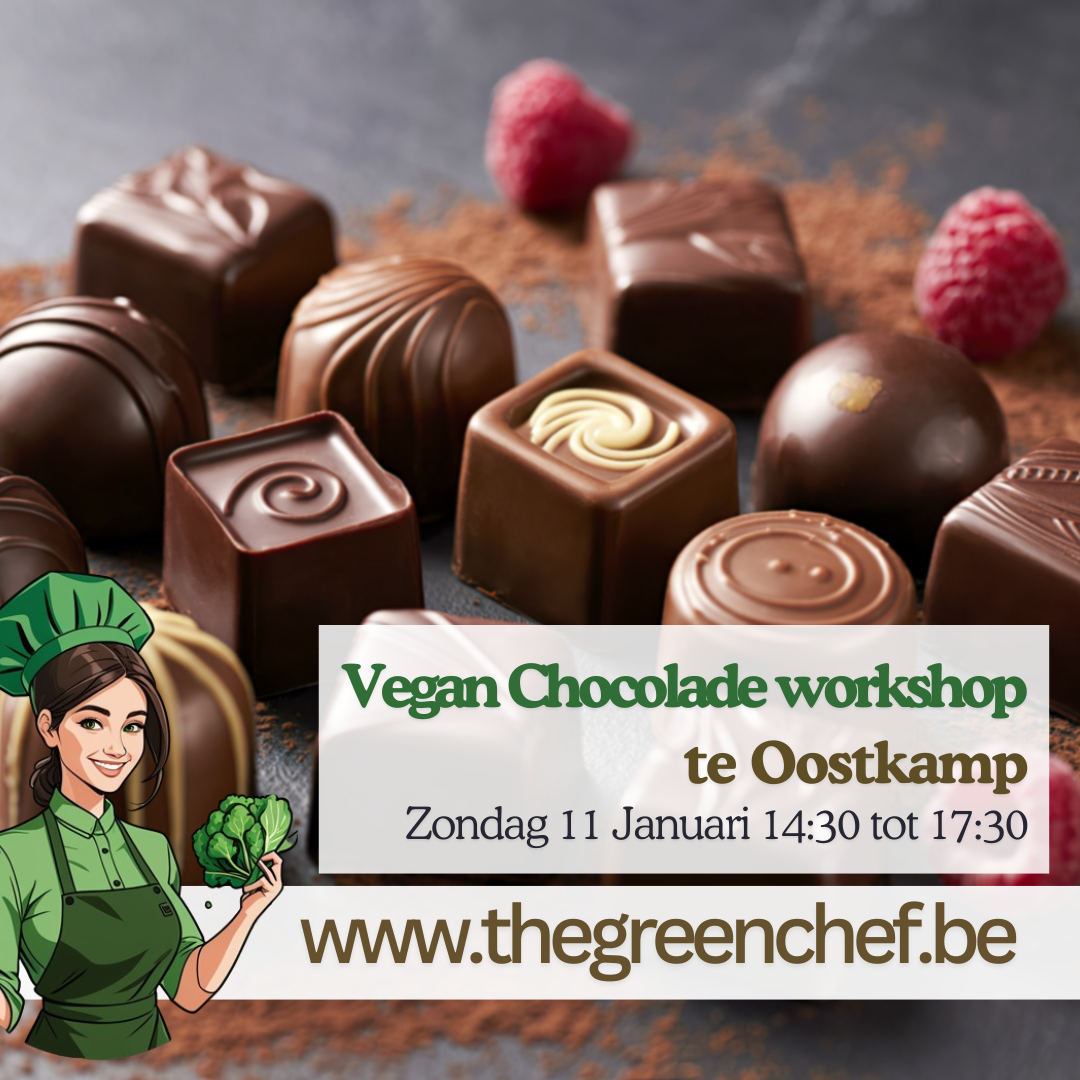 plantbased chocolade workshop te Oostkamp