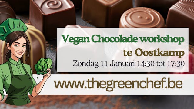 plantbased chocolade workshop te Oostkamp