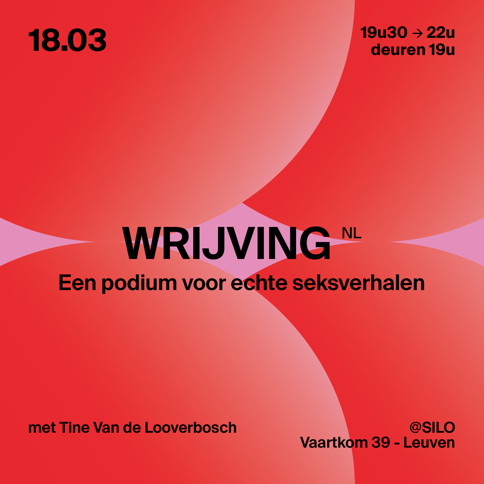 Wrijving biedt een podium voor échte seksverhalen. Van en voor échte mensen, zoals u en ik. Verhalen die ongemakkelijk, grappig, heerlijk, zacht, rauw en divers zijn. Want seks is niet één ding. Het is groot, gelaagd, veranderlijk en (on)gewoon.